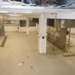 Prepared area, prior to coating