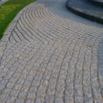 cobble paving