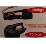 Battery powered plastic strapping tool OR Compact portable strapping tool PACMAC13