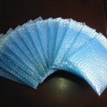 blue anti-static bubble bag