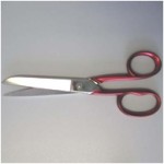 DMAKER SHEAR SOFT TOUCH RED HANDLE 18CM