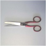 SEWING SOFT TOUCH RED HANDLE 15CM