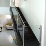 Stair Glass with Gate