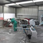 Small parts primer prep bay