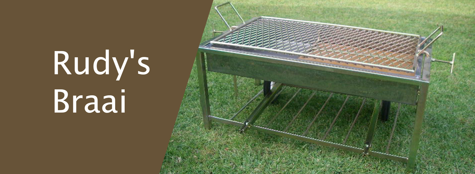 Rudy's Braai Shop Built In Braai Portable Braai