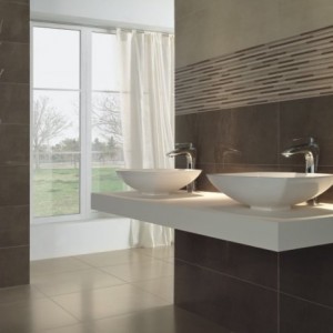 Projects - Double Basin Luxury Bathroom - Trend Tap & Tile