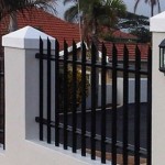 Black Palisade Fencing