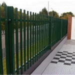 Green Palisade Fencing